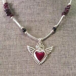 Sacred Heart w/ Wings Gothic or Mexican Style - New Item (17"-20")